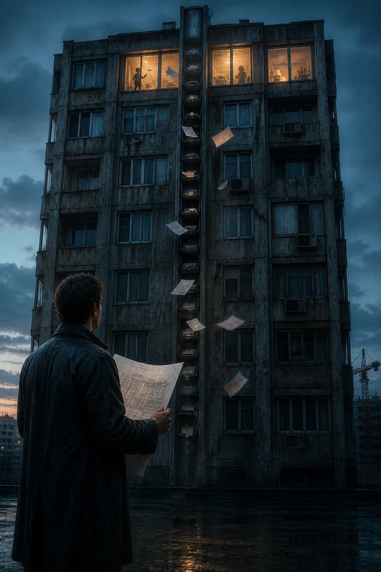 Обложка книги «Письма с последнего этажа»